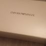 Emporio Armani leather trainers Image 9