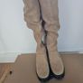 Dr.Martens Kasey Suede High Knee Heeled Boots Image 6