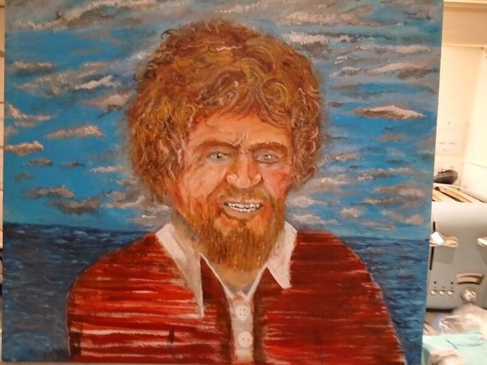 origional painting by arron wall sallynoggin