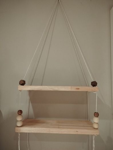 Brand new wooden shelf