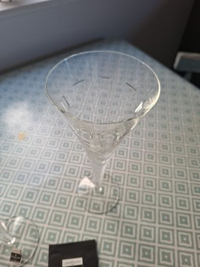 John Rocha Geo Incline cocktail Glasses x4