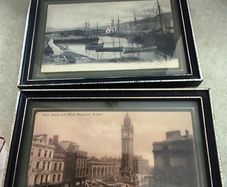2 Framed Old Print  Of Northern Ireland