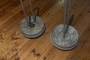 2 antique milk churn coolers
