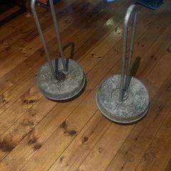 2 antique milk churn coolers
