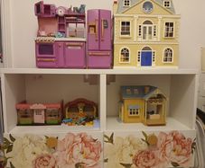 Ikea Besta tv bench with 2 drawers used as toy storage120cm x 42cm x 64cm