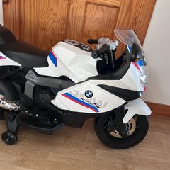 BMW Licensed Kids Electric Motorbike 12.8V Lithium Ride-On Toy for Ages 3-6