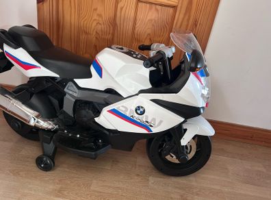 BMW Licensed Kids Electric Motorbike 12.8V Lithium Ride-On Toy for Ages 3-6