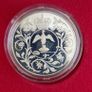 The Royal Mint Sterling Silver 1977 Proof Great Britain Crown Silver Jubilee 25p coin In Original case with Coa. Image 6