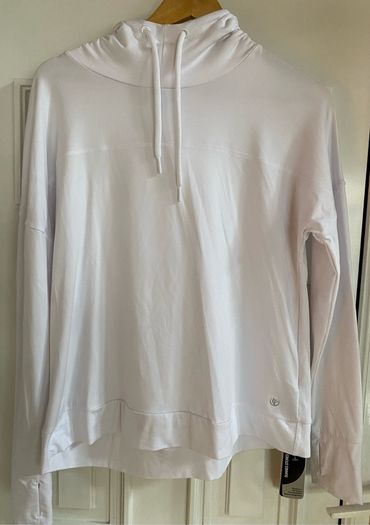 White hoodie