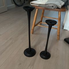 2 Pillar Candle Holders
