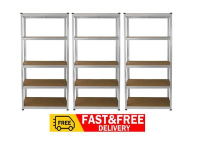 Shelving 3 Bays Of New Boltless Shelving