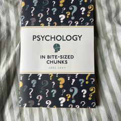 Psychology in bite-sized chunks book
