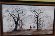 Painting fox hunt