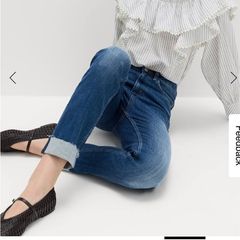 M&S Harper Cigarette Supersoft Jeans  UK 14 Short