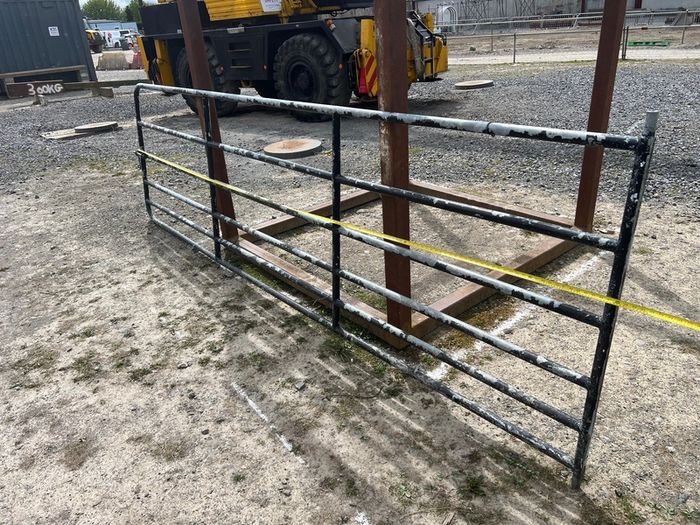 Galvanised Gates 14ft & 10ft 6