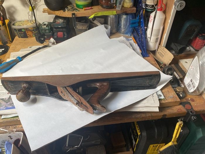 Vintage Stanley Bailey 22" jointer plane