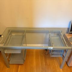 Office Glass top table