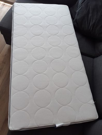 Ikea Stuva crib and Ikea Skonast mattress