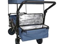 main image for ad Foldable handcart for pulling and pushing roof brakes cooler bag max 80kg
