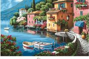 NEW SALE | Painting by Number Kits for Adult, DIY Canvas Oil Painting Kit for Kids or Beginner with Paint brushes Acrylic Pigment Drawing Paintwork 16x20inch