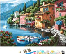 NEW SALE | Painting by Number Kits for Adult, DIY Canvas Oil Painting Kit for Kids or Beginner with Paint brushes Acrylic Pigment Drawing Paintwork 16x20inch