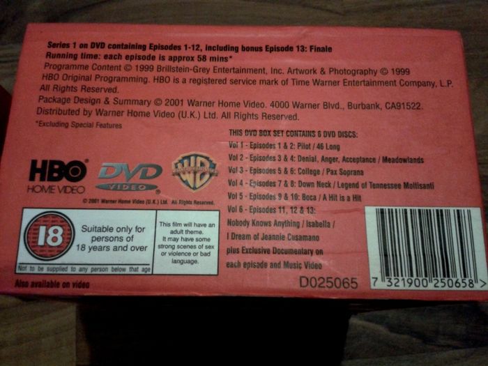 Complete The Sopranos Series 1
