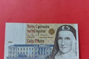 C series five pound Catherine McAuley banknote