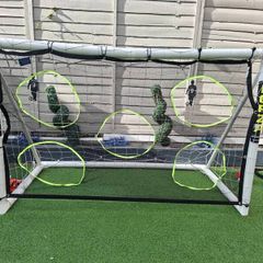 FORZA 6 x 4 ft Football Goal and Target Sheet