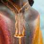 Vintage Ethiopian Christian wooden carving Image 9