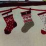 Advent Calendar Bunting fabric panel Image 3