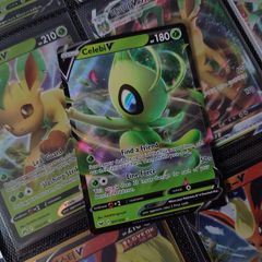 Celebi V ! Ultra Rare ! from Sword & Shield Set ! 2020 ! Pokemon Card !