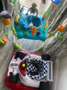 Baby bouncer and walker