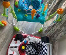 Baby bouncer and walker
