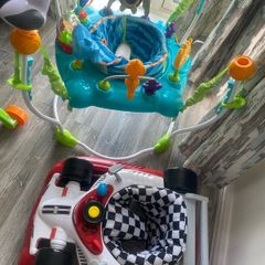 Baby bouncer and walker