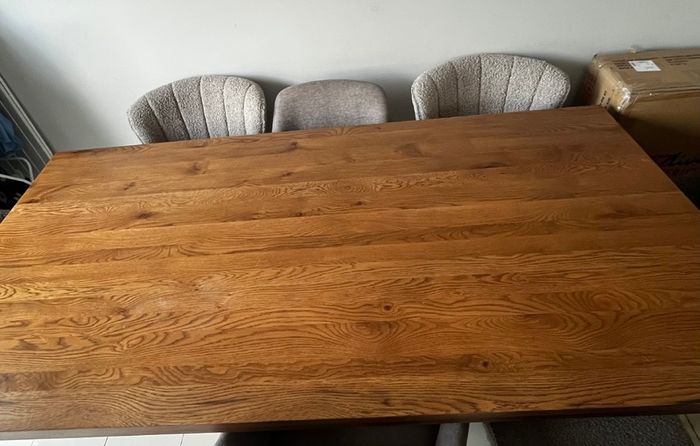 SONOMA Oak Starburst 2M Rectangular Dining Table