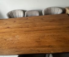 SONOMA Oak Starburst 2M Rectangular Dining Table