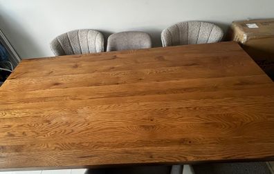 SONOMA Oak Starburst 2M Rectangular Dining Table