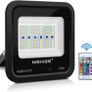 15W RGB Lights Led Floodlight 16 Colors 4 Modes Remote Control Christmas Lights IP66 Waterproof Color Changing Light Outdoor Decoration for Halloween Birthday Party Easter Strobe Garden Pond Image 7