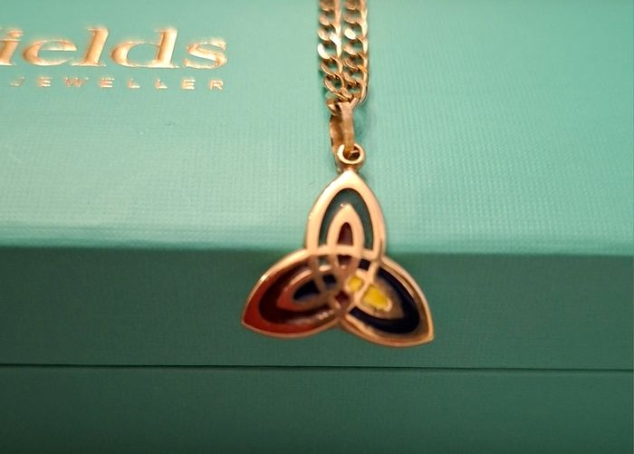 gold necklace