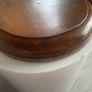 Old Hardwood Carved Tray Image 4