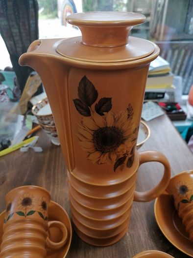 Vintage Carlton ware coffee set