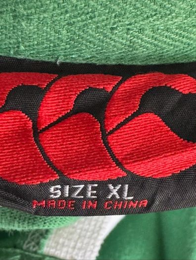 Vintage Irish Rugby Jersey XL - circa 2001- 2006