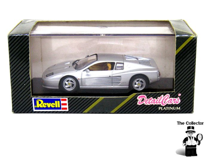 REVELL Detail Cars 322 Scale 1/43 FERRARI 512M 1995 Silver Mint Still in Box