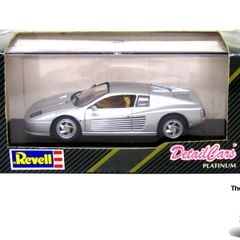 REVELL Detail Cars 322 Scale 1/43 FERRARI 512M 1995 Silver Mint Still in Box