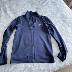 Lyle & Scott long sleeve polo, large