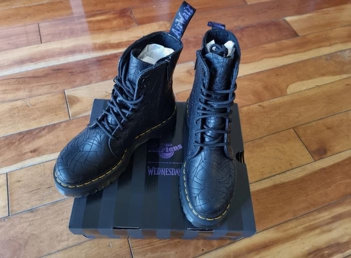 Dr. Martens Jadon Wednesday Boots New Limited Edition Women's UK 6