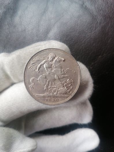 1890 Silver Crown Coin