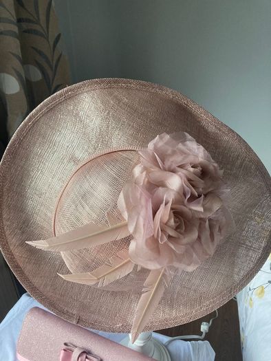 Wedding Hat, shoes and bag