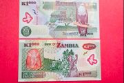 Zambia  1,000  Kwacha  2008. PICK 44. POLYMER / PLASTIC ( Uncirculated ) Pick  44e. Polymer / Plastic .