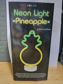 Neon Pineapple Light